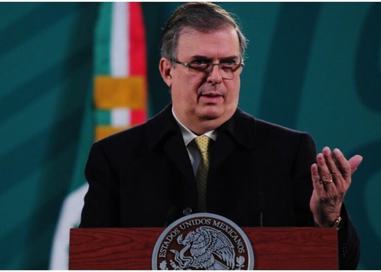 Ebrard da negativo a segunda prueba de covid-19; »a seguir trabajando», dice.
