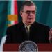 Ebrard da negativo a segunda prueba de covid-19; »a seguir trabajando», dice.