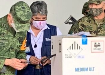 Llega segundo cargamento de vacunas a Tamaulipas