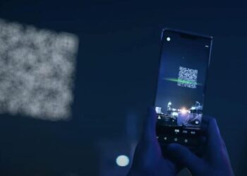 Shanghái: forman códigos QR en China para descargar videojuego