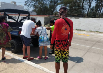 Turista sufre golpe de calor