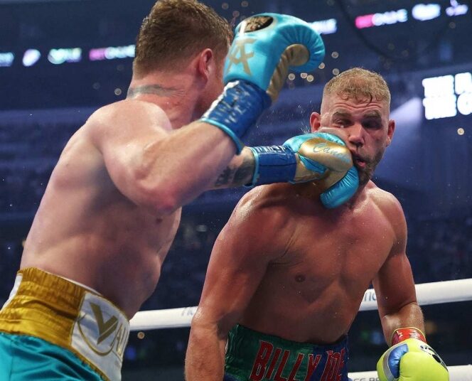 Canelo manda a Saunders al quirófano tras fracturas que le provocó