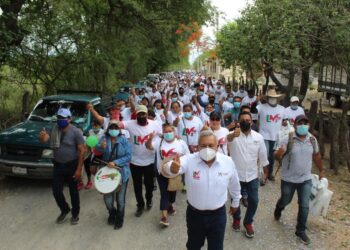 El pueblo de Güemez reconoce el liderazgo de Lorenzo Morales