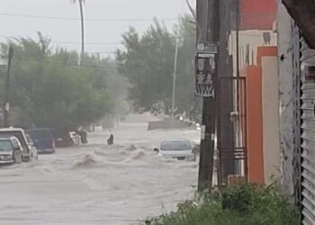 Deja tormenta lluvias, truenos y apagones en Reynosa