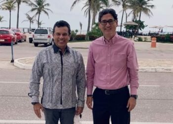 Se reune alcalde electo de victoria Lalo Gattas con Erasmo Gonzalez
