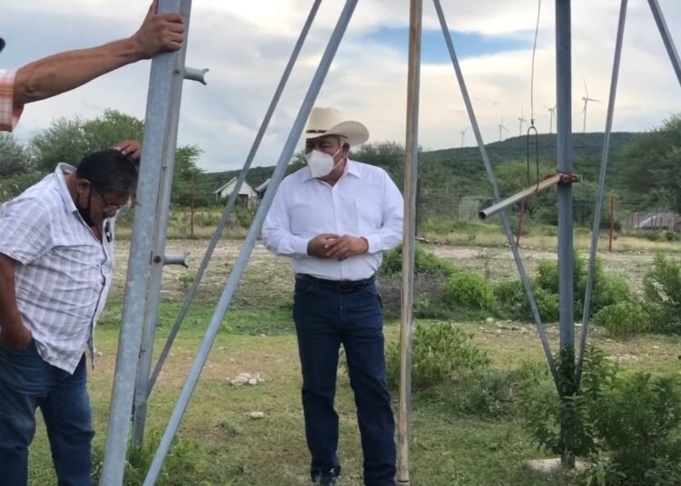 Lorenzo Morales, visita comunidades de Güemez