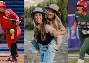 ¡Love is in the air! Pareja juega en equipos rivales de softbol femenil en Tokio 2020