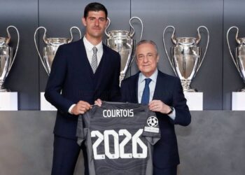 Thibaut Courtois renueva contrato con el Real Madrid hasta 2026