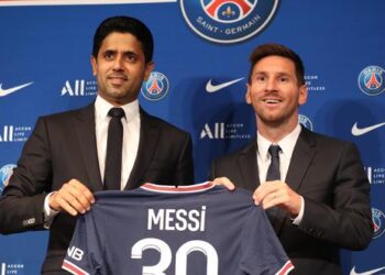 Lo mejores monetos de la presentación de Lionel Messi con el PSG