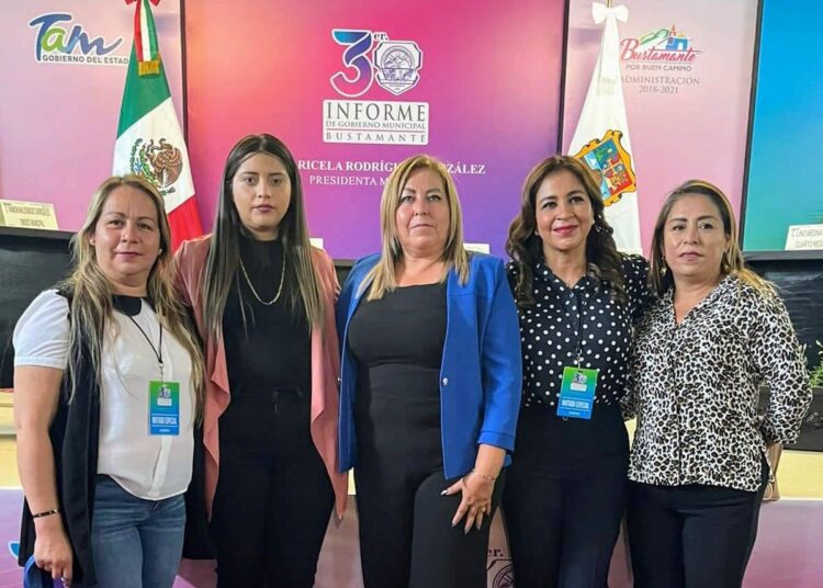 Marícela Rodríguez González acude ante el pueblo para rendir el tercer y último informe
