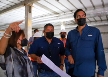 Alcalde de Reynosa verificó la ampliación de edificio del Archivo Municipal