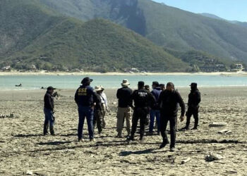 Buscan restos de desaparecidos en Presa de “La Boca”