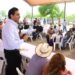 Visita Presidente Municipal de Reynosa a familias del ejido División del Norte