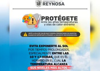 Alerta Protección Civil y Bomberos de Reynosa por onda calurosa