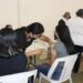 Asisten jóvenes a vacunación contra COVID-19 en Reynosa