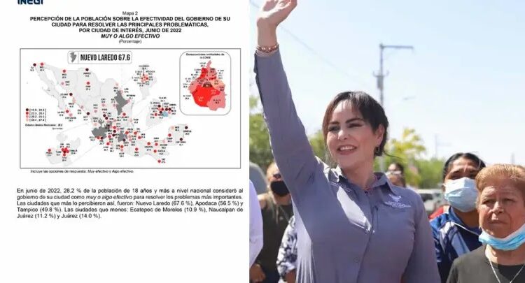 El Gobierno de Nuevo Laredo, el más eficiente de todo México: INEGI