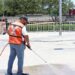 Realizarán trabajos de mantenimiento a cantera de la plaza Miguel Hidalgo en Reynosa