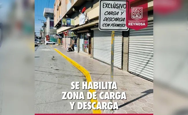 Habilita Gobierno de Reynosa mejoramiento vial en el primer cuadro de la ciudad