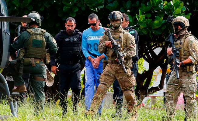 Criminales planeaban secuestrar a autoridades para rescatar a sus líderes en Brasil