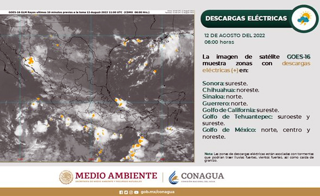 ¡Cuídate!: lluvias podrían generar inundaciones y deslaves en México