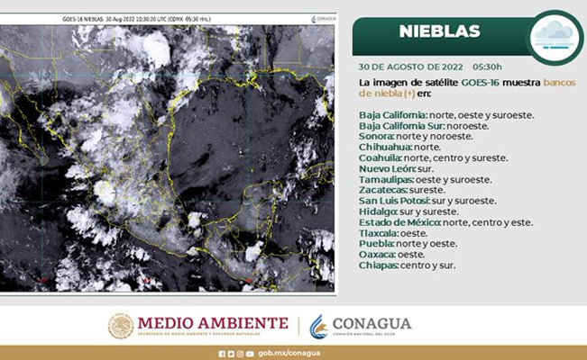 ¡Onda tropical 25 afectará a casi toda la república mexicana!