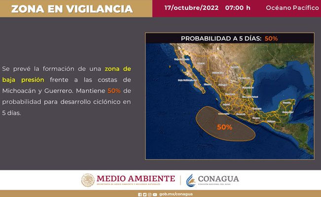 ¡Onda tropical 27 y frente frío 4 arreciarán en la república mexicana!