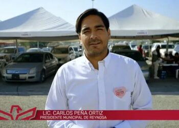 El Presidente Municipal de Reynosa invita a tramitar cita en la página del REPUVE