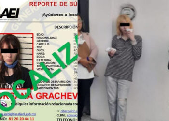 Encuentran a joven rusa reportada como desaparecida en Guadalupe, Nuevo León