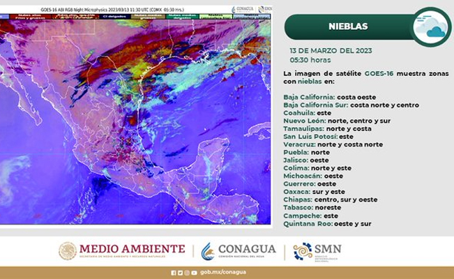 ¡Abrígate!: se esperan lluvias en gran parte de la república mexicana