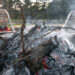 Desgarrador: atrapada en el fuego le manda mensaje su novio antes de morir