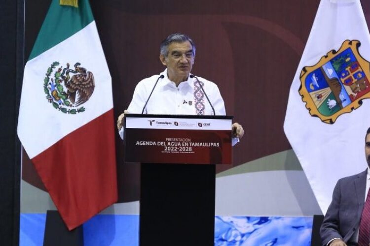 ES TIEMPO DE ACTUAR PARA GARANTIZAR DERECHO AL AGUA; PRESENTA GOBERNADOR DE TAMAULIPAS “AGENDA DEL AGUA”