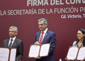 Gobierno de Tamaulipas y SFP suscriben convenio para fortalecer la rendición de cuentas y la gestión gubernamental