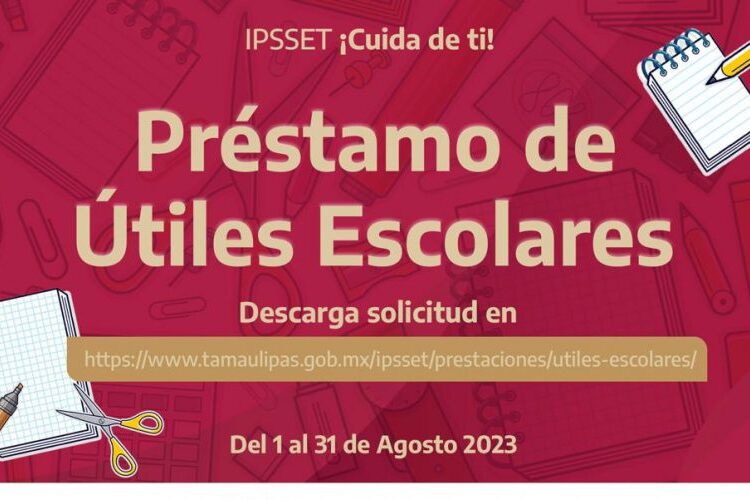 IPSSET apoya con créditos para útiles escolares