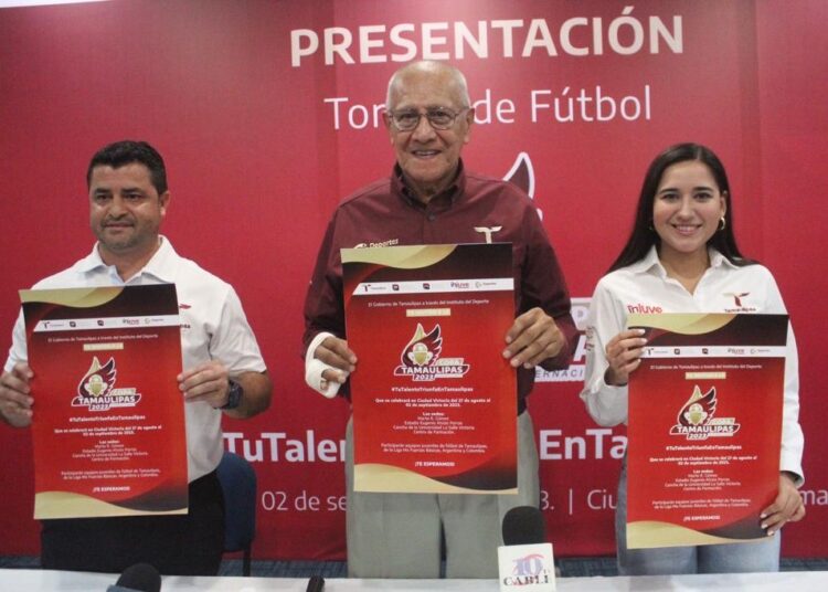 Presenta el Instituto del Deporte “Copa Tamaulipas Internacional 2023”
