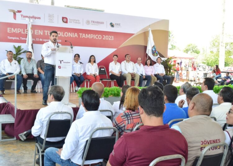 En Tampico arranca “Empleo en tu colonia” de la Secretaría del Trabajo