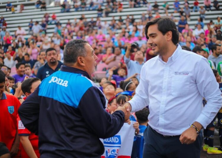 Inauguró Alcalde Carlos Peña Ortiz Torneo de Futbol Interligas ‘Volamos Mas Alto’