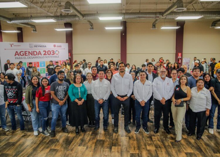 Participaron jóvenes con Alcalde Carlos Peña Ortiz en Foro Juvenil de la Agenda 2030