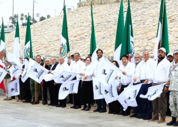 Ponen en marcha Gobernador y comisionado del INM, Operativo Héroes Paisanos 2023 en Tamaulipas
