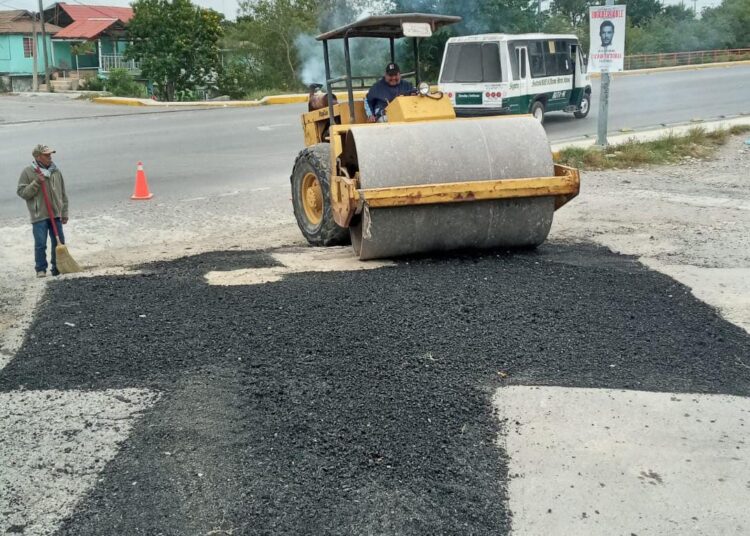 Gobierno Municipal cierra octubre con obras de vialidad en Victoria