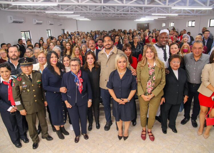 Participó Alcalde Carlos Peña Ortiz en la toma de protesta de nueva mesa directiva de la Cruz Roja