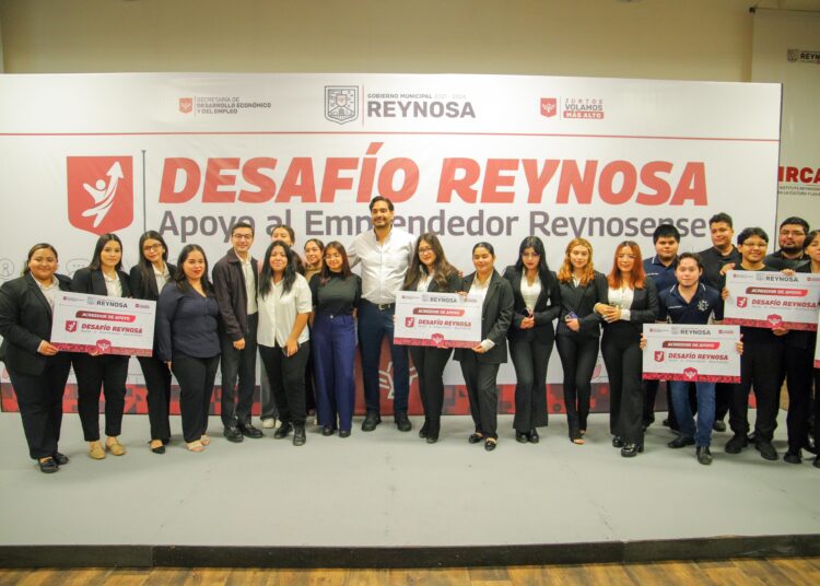 Impulsa Alcalde Carlos Peña Ortiz iniciativa empresarial de jóvenes reynosenses
