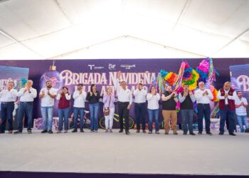 Benefician Gobierno del Estado y DIF Tamaulipas a más de 4 mil personas con brigada navideña en el altiplano