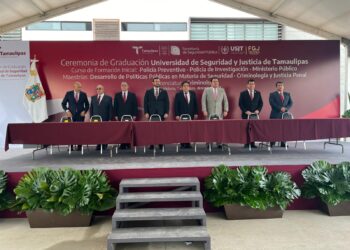 Entrega USJT nueva generación de 182 graduados de sus carreras y cursos de formación inicial para guardia estatal y ministerios públicos