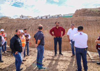 Supervisó Carlos Peña Ortiz avance de la presa El Águila en Reynosa