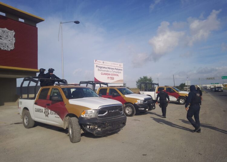 Guardia Estatal brinda seguridad a Caravana Migrante
